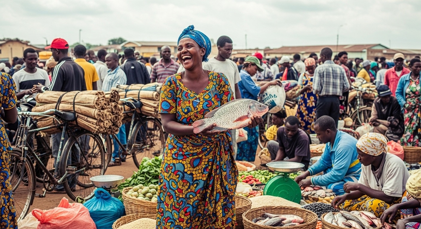 MDM team member at community programme Western Kenya