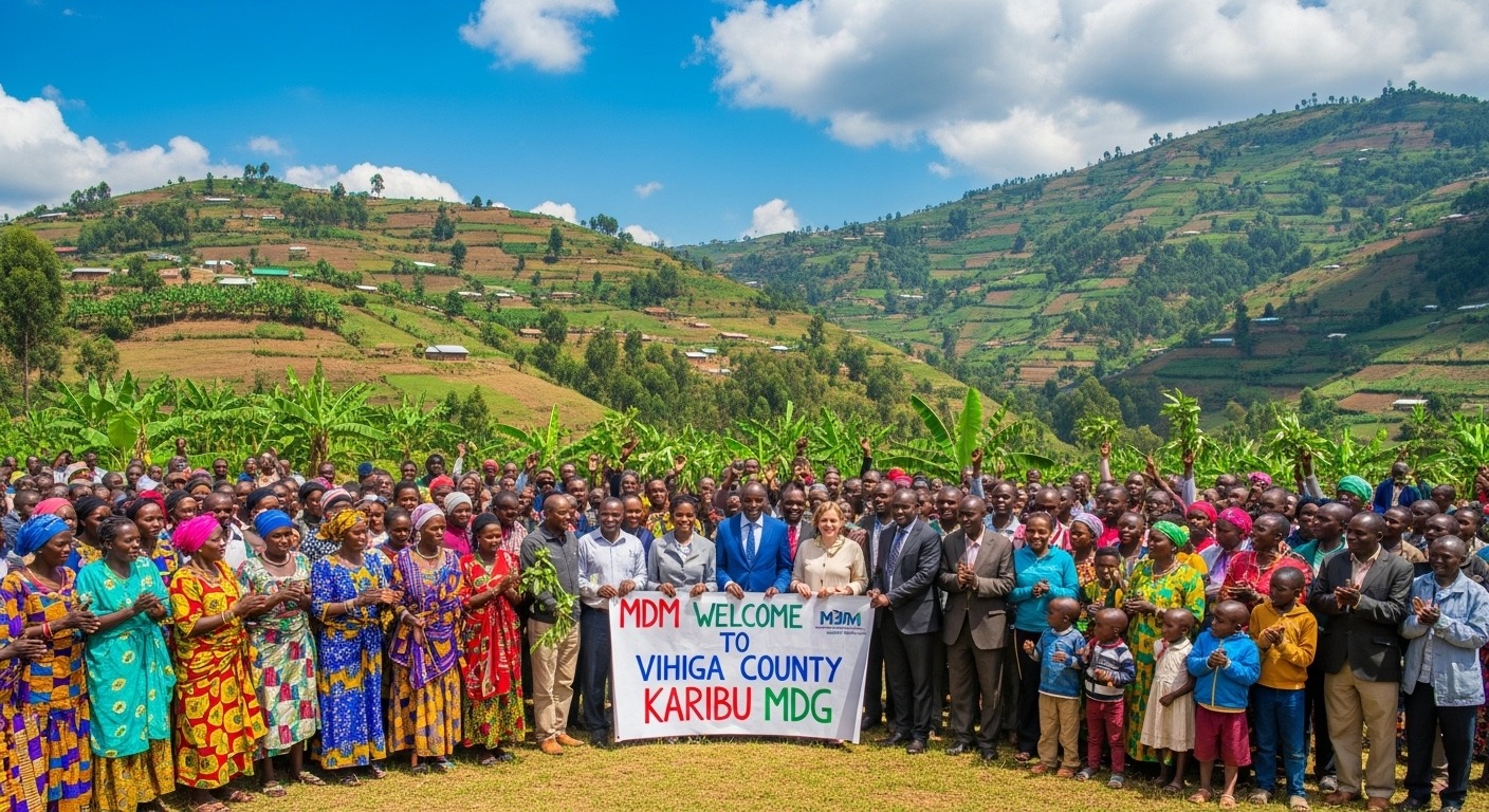 MDM community outreach impact story Western Kenya