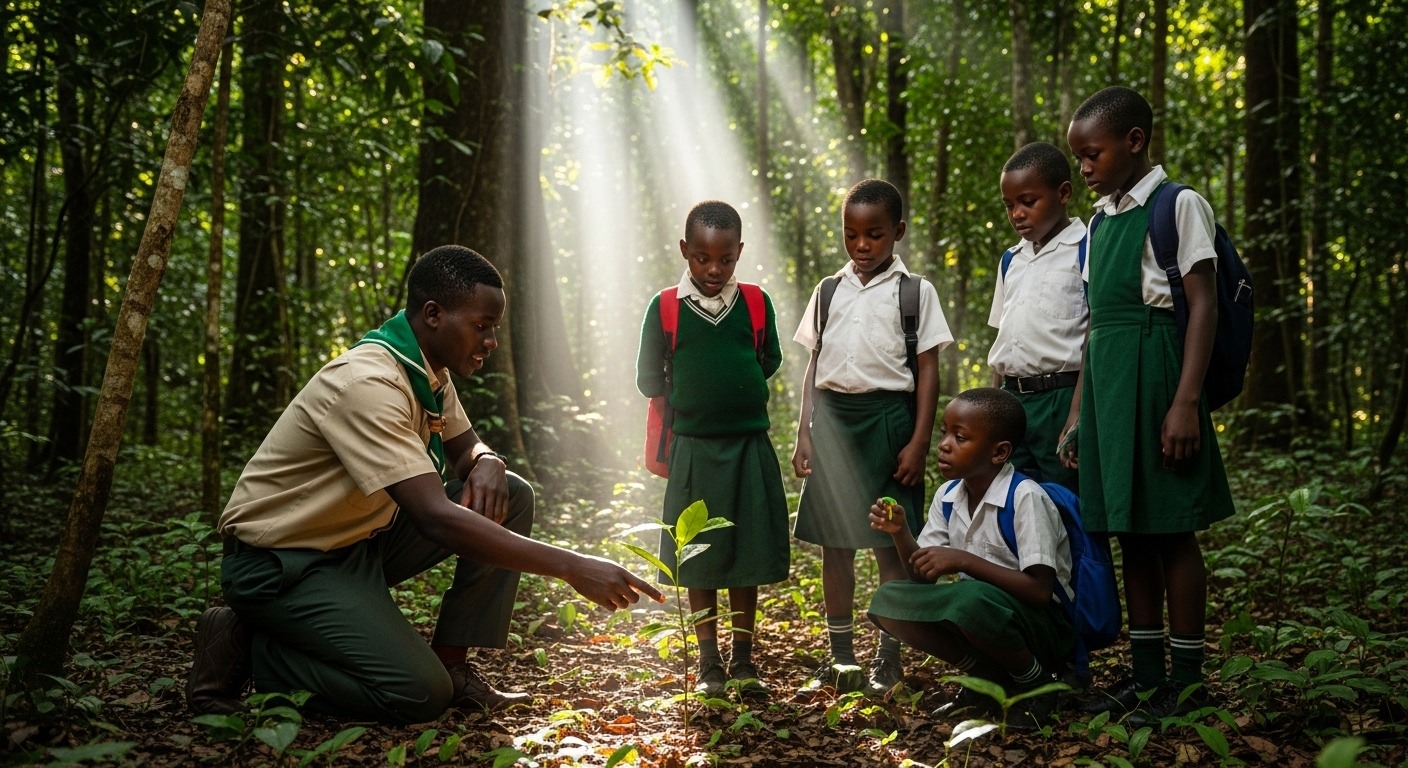 Tree planting programme Kakamega Forest restoration MDM Kenya